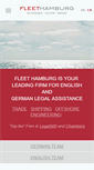 Mobile Screenshot of fleet-hamburg.com